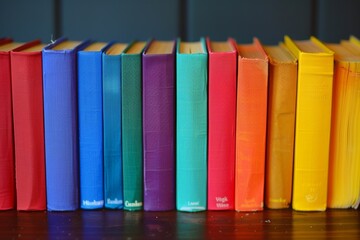 World Book Day Background - Various colorful books