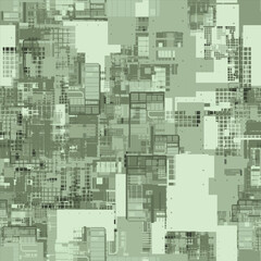 Abstract futuristic background, dots and lines. Technology background. Abstract electronic circuit board. Digital geometric background. Colorful polygonal space. 3D vector illustration