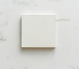 White paper on a wall