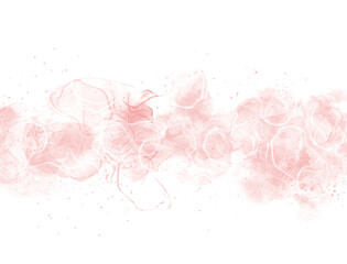 Alcohol Ink Cloud Overlay