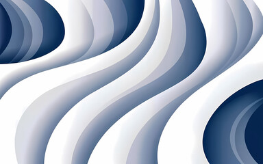 abstract blue and white background, generative ai