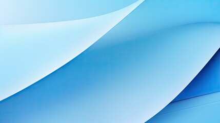 Dynamic Composition of Blue and White Curved Lines in Abstract Background Design