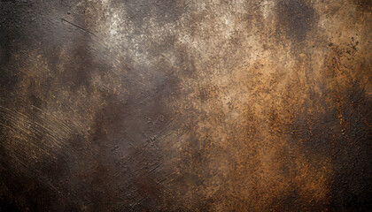 Abstract grunge metal texture background with rough surface and aged patina, industrial aesthetic - obrazy, fototapety, plakaty