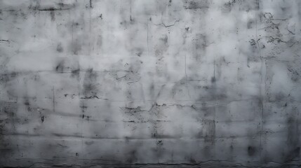 Monochrome Artistry on Textured Concrete Wall: Black and White Painting Enhancing Minimalist...