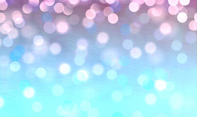Blue bokeh background banner perfect for Party, Anniversary, ad, event, Birthdays, and various design works
