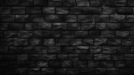 Mysterious Black Stone Wall backdrop for Elegance and Depth in Interior Design Projects