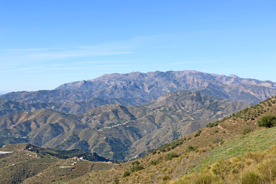 Coastal mountains of Andalucia, Spain	