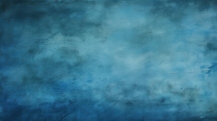 Obraz na płótnie Canvas Tranquil Blue Abstract Background with a Rough Texture in Shades of Ocean Tones