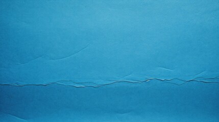 Obraz premium Abstract Blue Paper Texture with a Piercing Hole, Creative Empty Space Concept