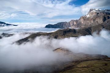 Fog in the mountains