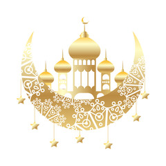 Golden Ramadan Decoration
