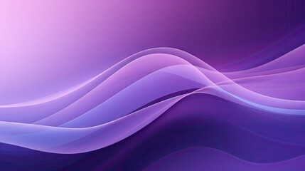 Fototapeta premium Elegant Purple Gradient Abstract Background With Dynamic Smooth Curves and Waves