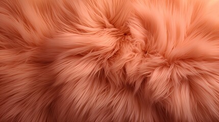 Luxurious Close-up of Glamorous Fur Coat with Soft Texture and Elegant Design