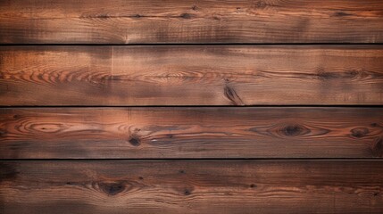 Richly Textured Brown Wood Plank Surface for Background Design Inspiration