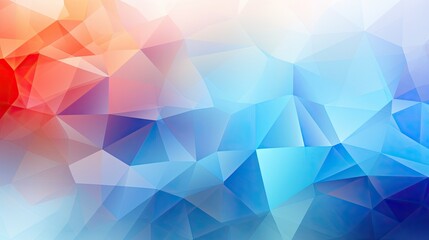 Obraz premium Vibrant Multicolored Abstract Polygons Creating a Dynamic and Energetic Pattern