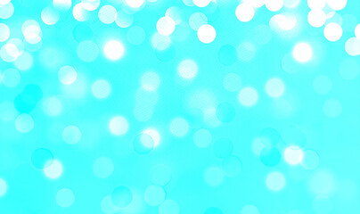 Blue bokeh background banner perfect for Party, Anniversary, ad, event, Birthdays, and various design works
