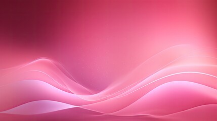 Vibrant Abstract Pink Waves for a Serene and Romantic Background Design