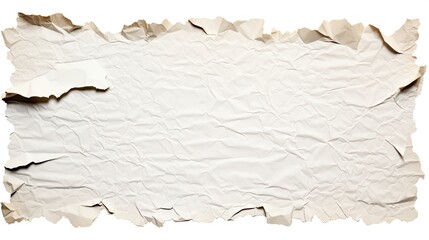 Assorted Torn Paper Pieces - Creative Collection of Ripped Edges for Crafts and Scrapbooking Projects