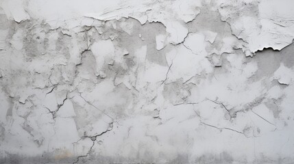 Obraz premium Urban Decay: Abstract Texture of Concrete Wall with Peeling Paint and Weathered Surface