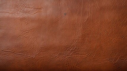 Fototapeta premium Vintage Brown Leather Texture with Weathered Scratches for Classic Background Design Elements