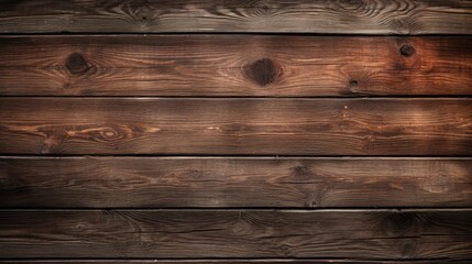 Rustic Wooden Wall with a Rich Brown Wood Texture Background for Designers