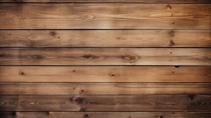 Rustic Wooden Wall with Textured Brown Wood Planks - Background Design Element
