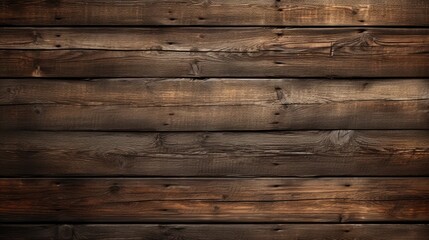 Rustic Bourbon Barrel Staves Create a Textured Wooden Wall with Dark Brown Stain - obrazy, fototapety, plakaty