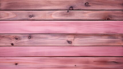 Naklejka premium Vintage Pink Wooden Wall Texture with Rustic Charm for Background Design