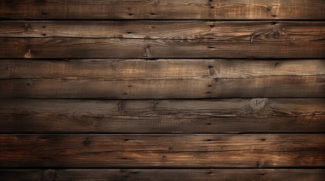 Rustic Bourbon Barrel Staves Create a Textured Wooden Wall with Dark Brown Stain