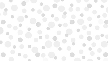 White seamless pattern with light grey drops