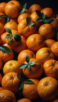Orange in the busket generative ai