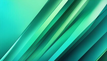 Obraz premium Blurred color gradient green blue turquoise grainy color gradient background dark abstract wallpaper