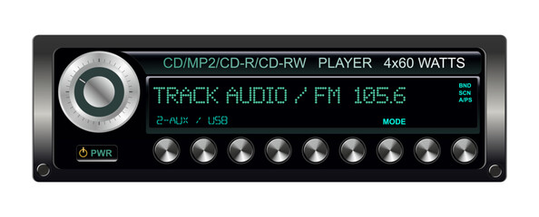 Radio samochodowe, radio © tomo81