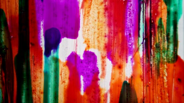 old super 8 film footage experimental art random color patterns draw on film animation moving fast lines white background youtube channel intro reel fx 4K HQ black background analog footage 16:9