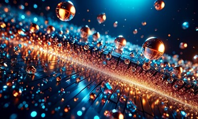 abstract background multicolor, 3d render abstract, colorful abstract illustration, background wallpaper PC