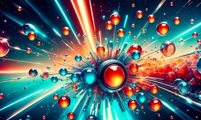 abstract background multicolor, 3d render abstract, colorful abstract illustration, background wallpaper PC