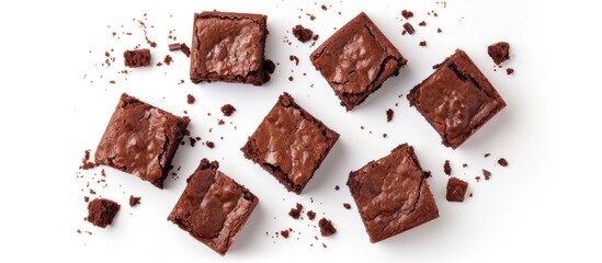 chocolate brownie pieces