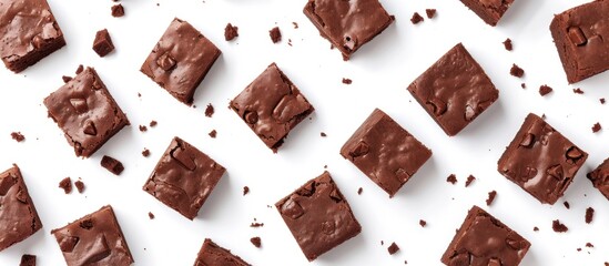 chocolate brownie pieces