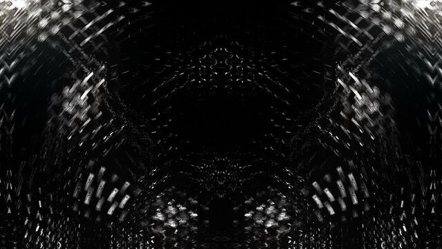 Black Thrones Abstract Pattern Motion Background