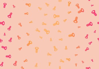 Equipment cartoon seamless bolt pattern for wallpaper and fabrics and linens and clothes print and wrapping paper