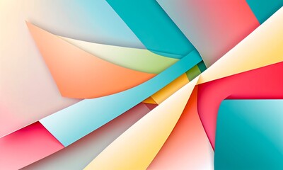 Obraz premium abstract background multicolor, 3d render abstract, colorful abstract illustration, background wallpaper PC 