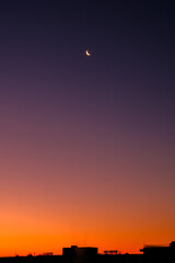 Dawn's Crescent Embrace