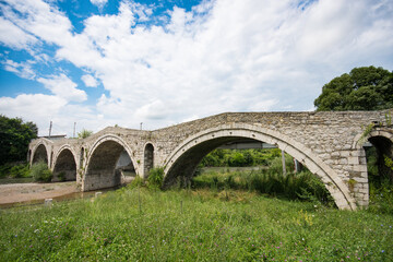Fototapeta na wymiar The Tanner's bridge in city of Gjakove in Kosovo