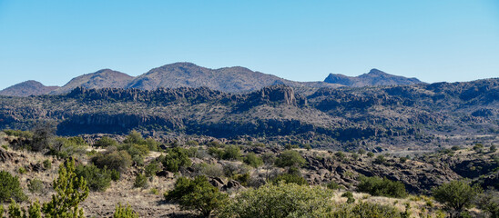 Fototapeta na wymiar View from Clayton’s Overlook, near Fort Davis, Texas