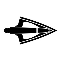 modern steel arrowhead arrow tip