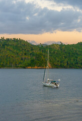 Playa cayacoa, pen&iacute;nsula de Saman&aacute;, Rep&uacute;blica Dominicana 