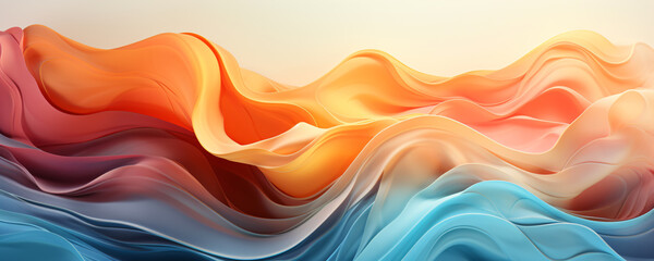 Obraz premium abstract colorful wave design background