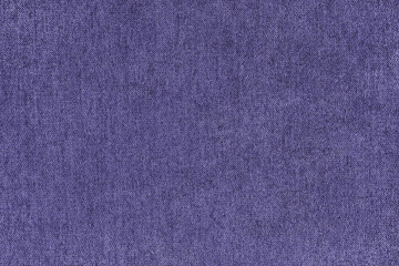 Texture background of velours jacquard pueple fabric. Upholstery texture fabric, velvet furniture textile material, design interior, decor. Fleecy fabric texture close up, backdrop, wallpaper.