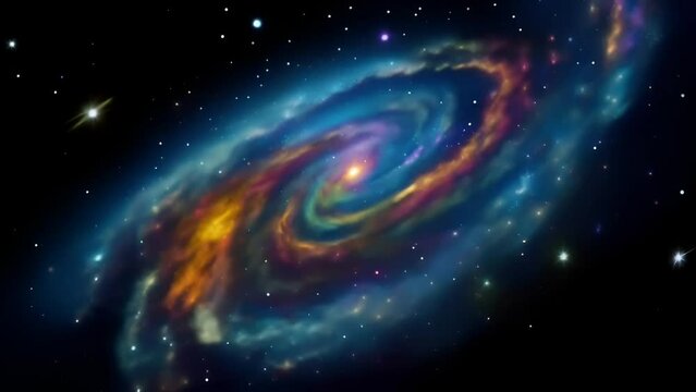 Cosmic Dreamscape Galaxy