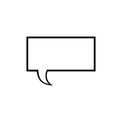 Fototapeta premium Speech bubble icon